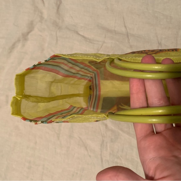 Large Frida kahlo market bag plastic tote from Mexico - Picture 2 of 10